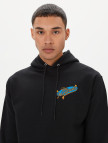 The Hundreds Industry Slant Erkek Siyah Hoodie