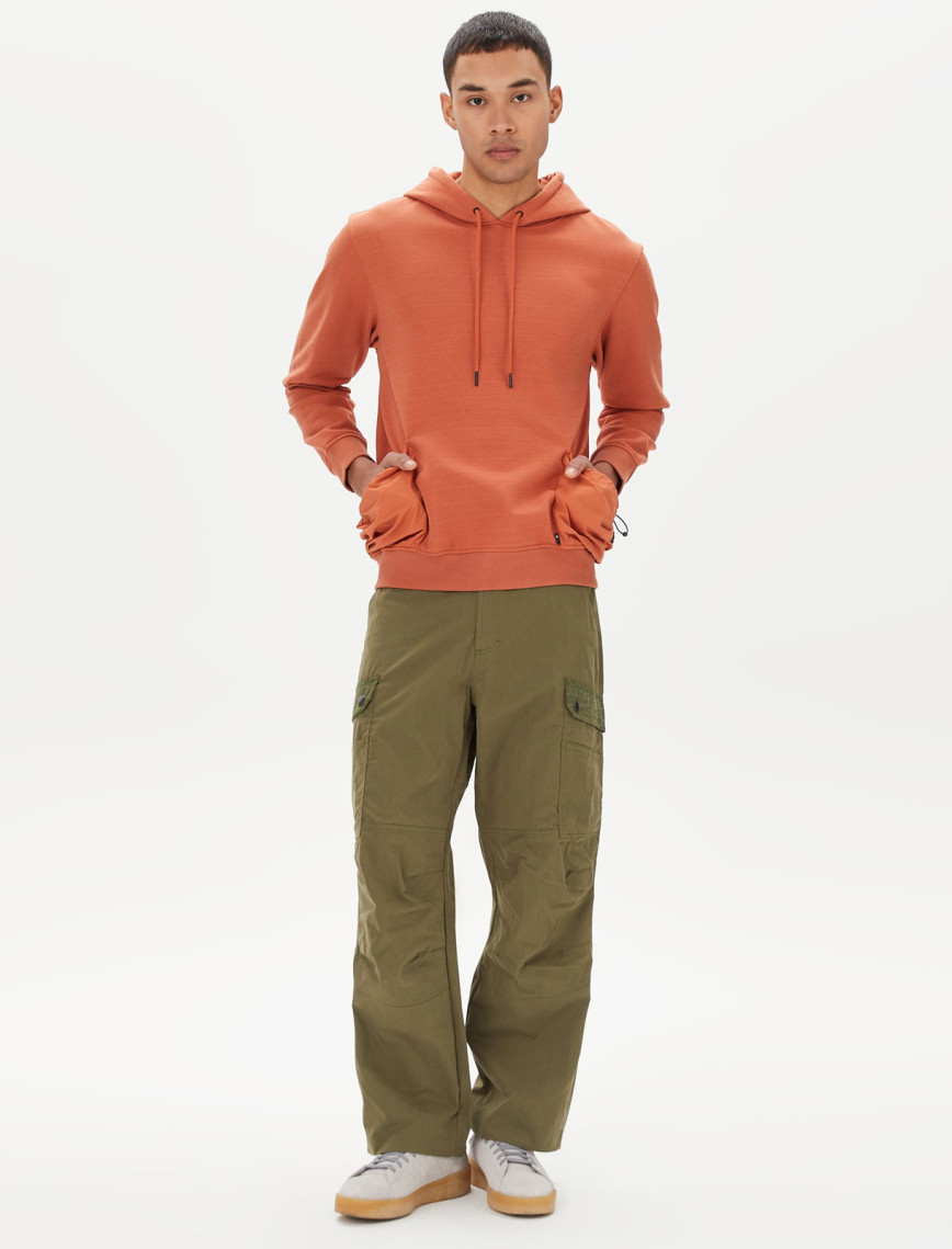 The Hundreds Bucket Erkek Turuncu Hoodie The Hundreds Bucket Erkek Turuncu Hoodie