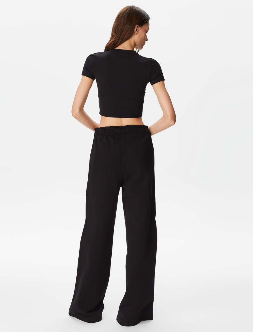 Les Benjamins Classics Kadın Siyah Eşofman Altı Les Benjamins Classics Kadın Siyah Eşofman Altı