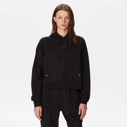 Les Benjamins 402 Kadın Siyah Hoodie Sweatshirt Les Benjamins 402 Kadın Siyah Hoodie Sweatshirt