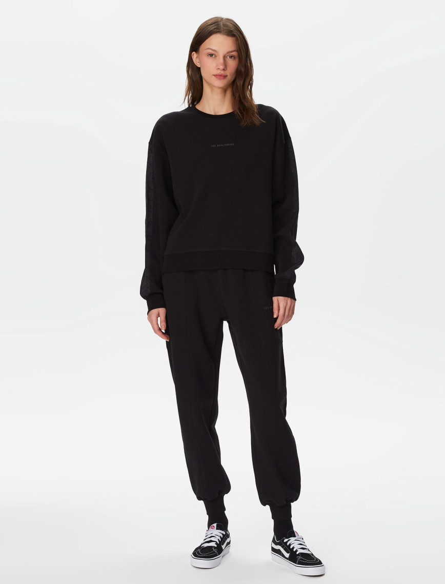 Les Benjamins Classics Kadın Siyah Eşofman Altı Les Benjamins Classics Kadın Siyah Eşofman Altı