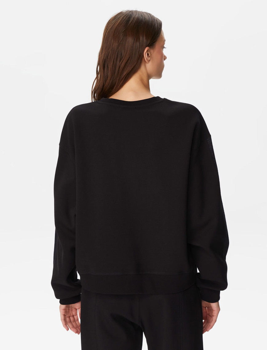 Les Benjamins 401 Kadın Siyah Sweatshirt Les Benjamins 401 Kadın Siyah Sweatshirt