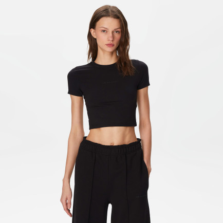 Les Benjamins Fitted 407 Kadın Siyah T-Shirt Les Benjamins Fitted 407 Kadın Siyah T-Shirt