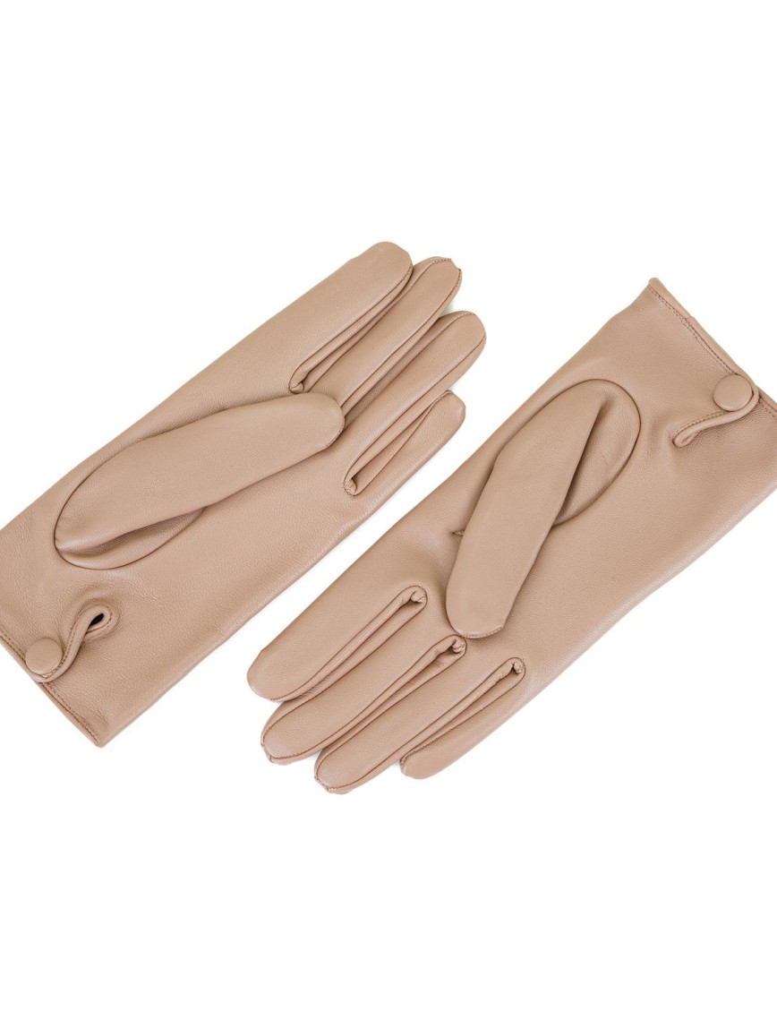 Bej Kadın Deri Eldiven Bej Kadın Deri Eldiven