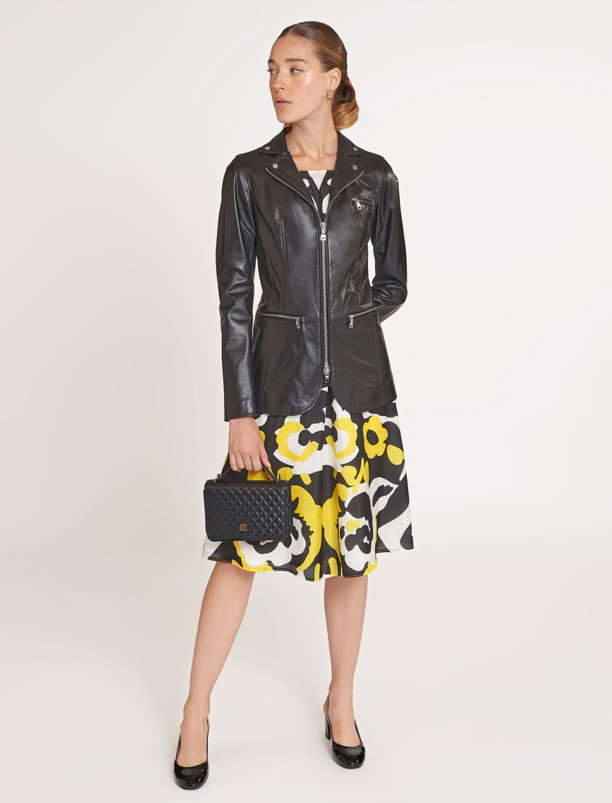 Elenore Kadın Deri Blazer Spor Ceket Elenore Kadın Deri Blazer Spor Ceket