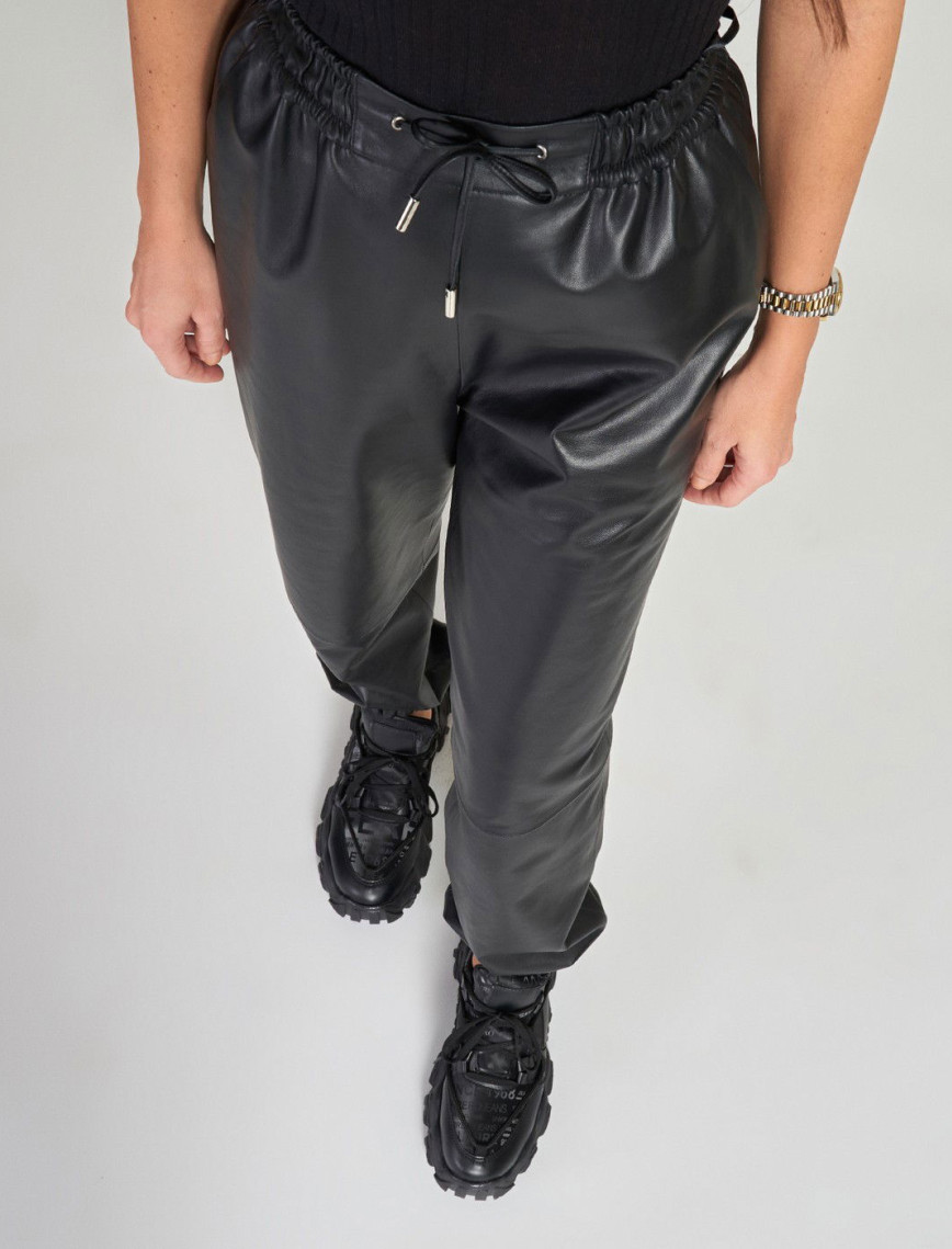 Rhonda Siyah Kadın Deri Pantolon Rhonda Siyah Kadın Deri Pantolon