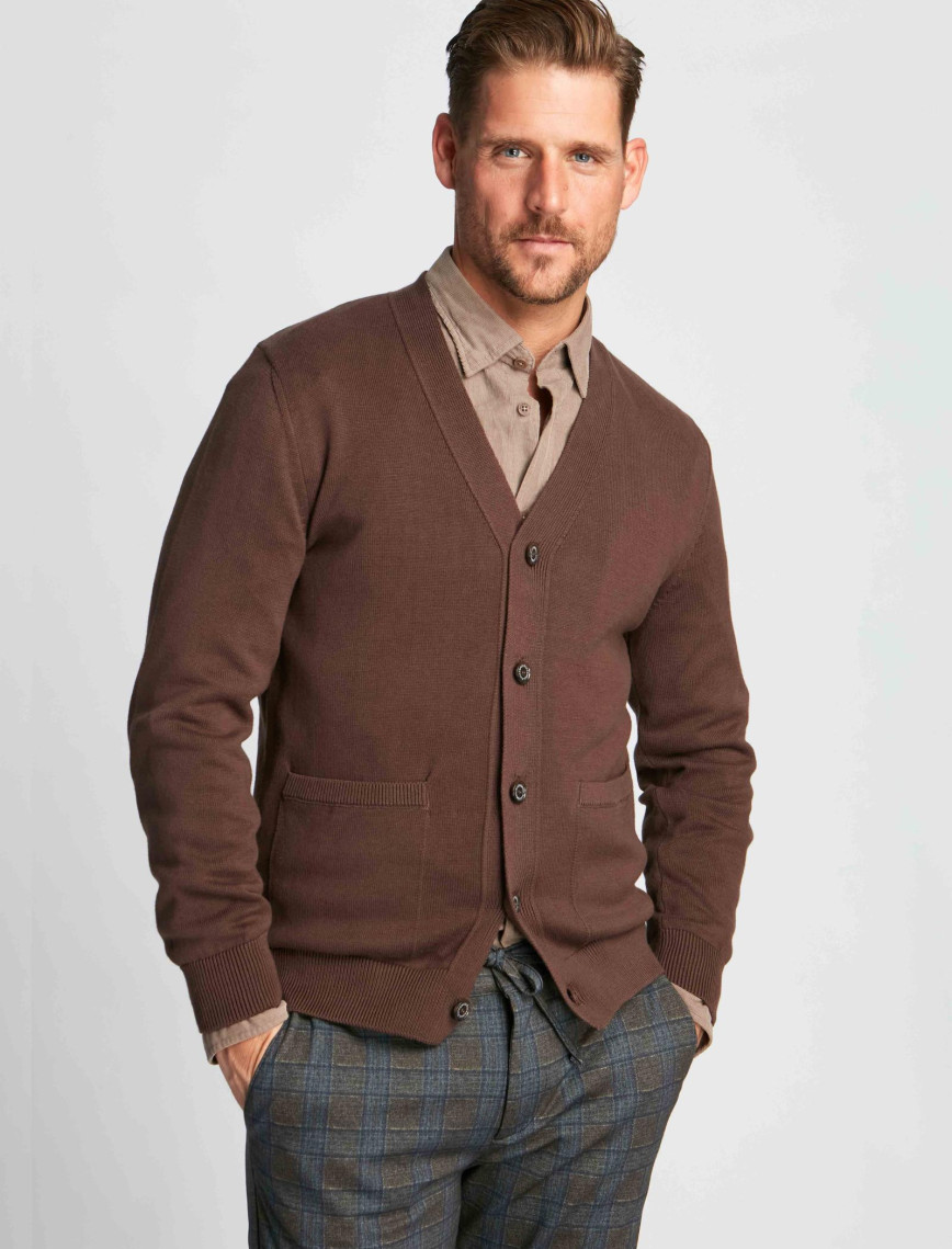 Erkek Hırka 23228 14527 - Chesnut Erkek Hırka 23228 14527 - Chesnut