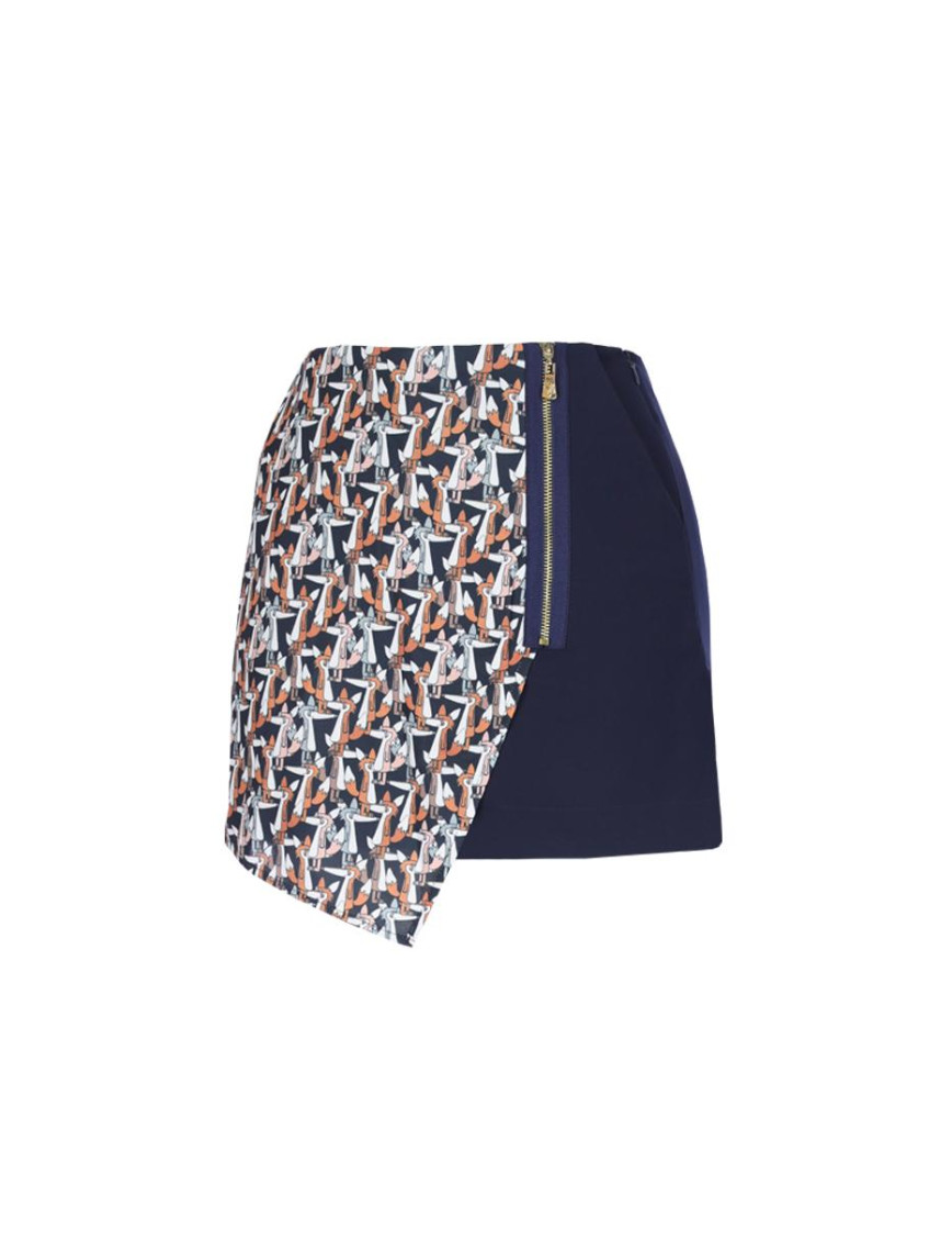 Kadın Şort Etek 21378 166 - 166 NAVY BLUE Kadın Şort Etek 21378 166 - 166 NAVY BLUE