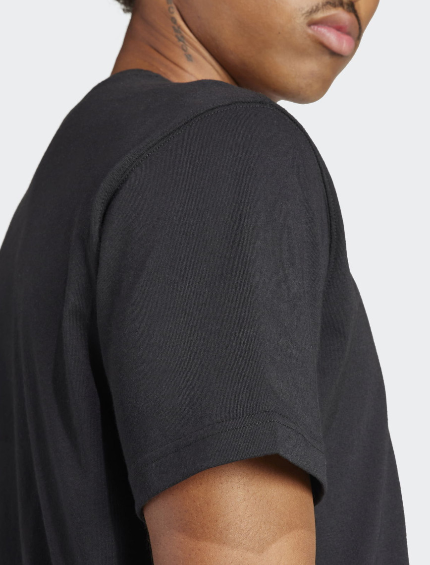 adidas Trefoil Erkek Siyah T-Shirt adidas Trefoil Erkek Siyah T-Shirt