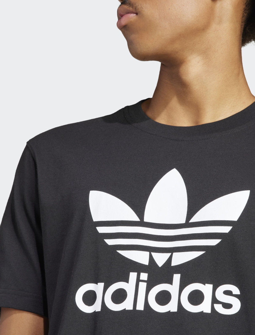 adidas Trefoil Erkek Siyah T-Shirt adidas Trefoil Erkek Siyah T-Shirt
