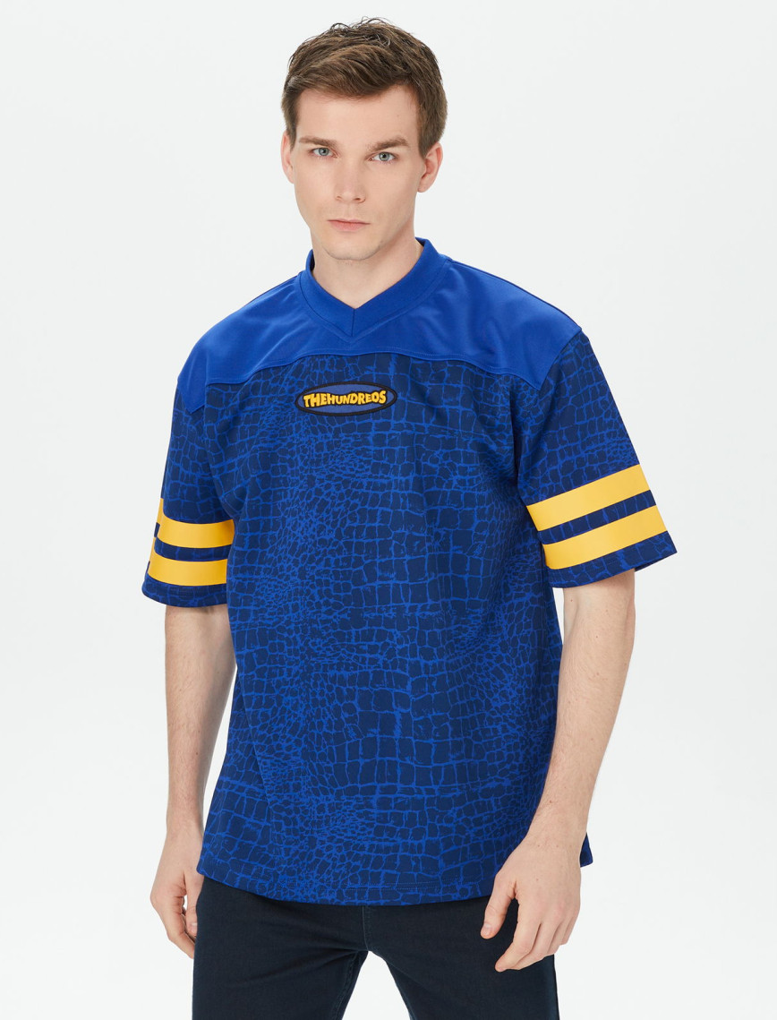 The Hundreds Morelet SS Erkek Mavi T-Shirt The Hundreds Morelet SS Erkek Mavi T-Shirt