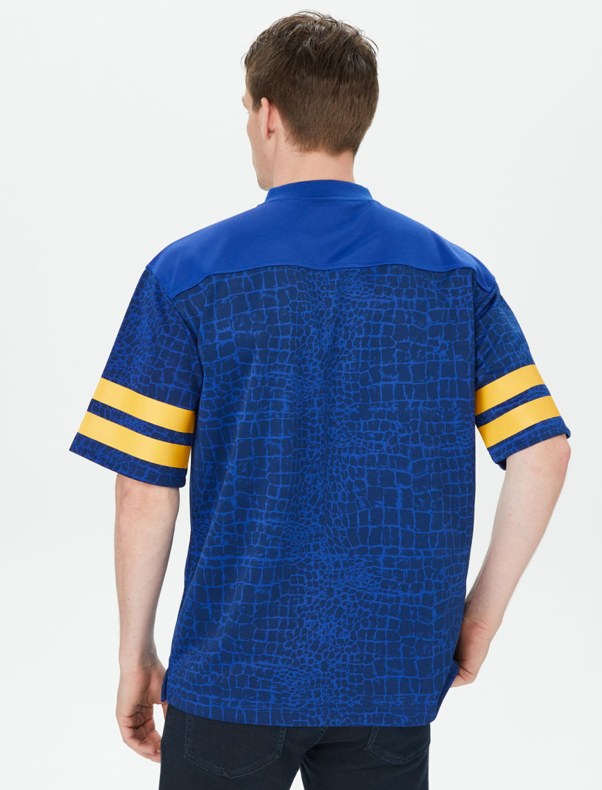 The Hundreds Morelet SS Erkek Mavi T-Shirt The Hundreds Morelet SS Erkek Mavi T-Shirt