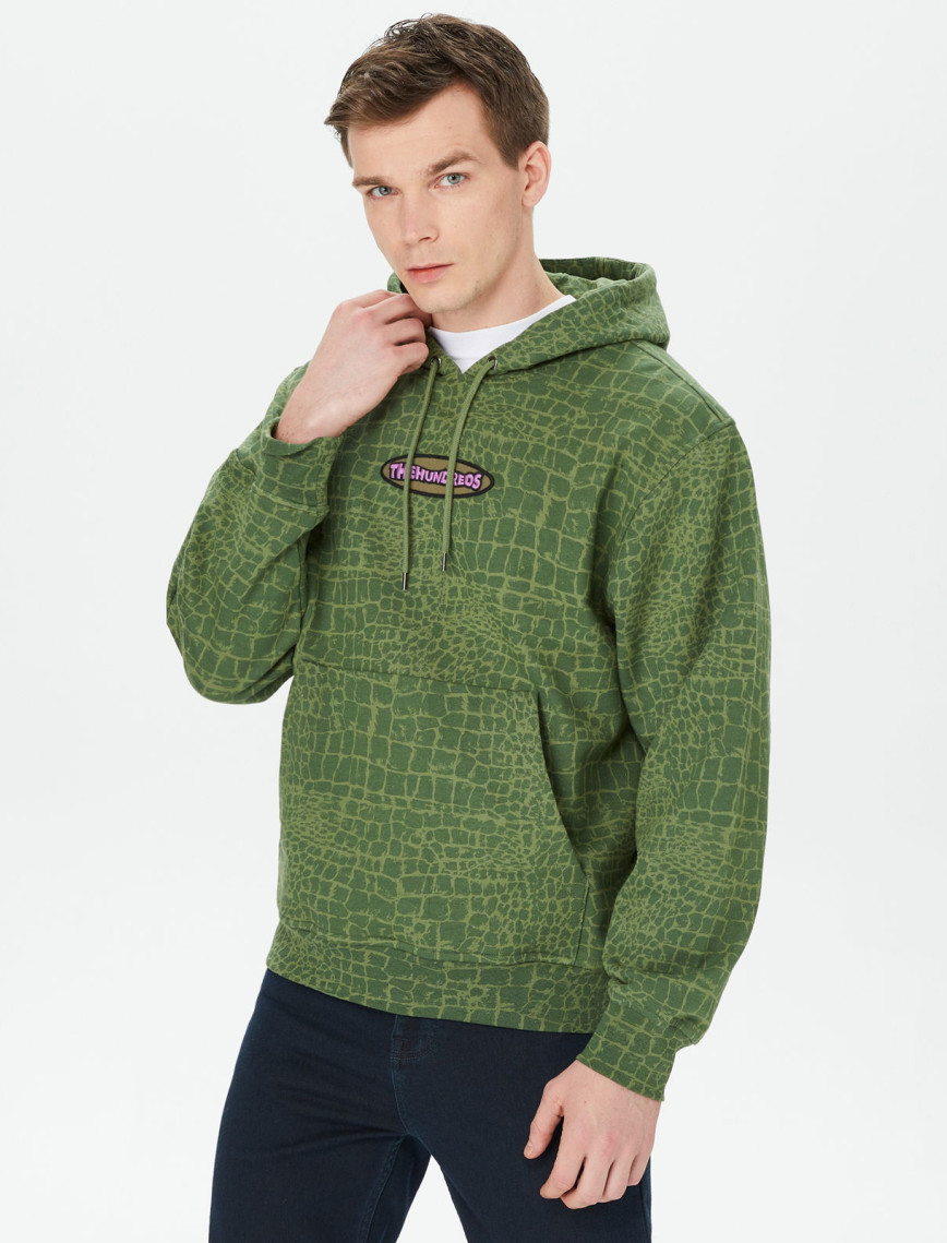 The Hundreds Croc Erkek Yeşil Hoodie The Hundreds Croc Erkek Yeşil Hoodie