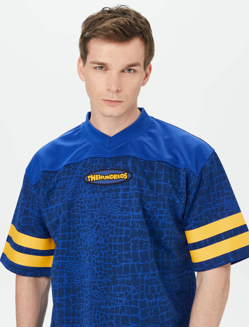 The Hundreds Morelet SS Erkek Mavi T-Shirt The Hundreds Morelet SS Erkek Mavi T-Shirt