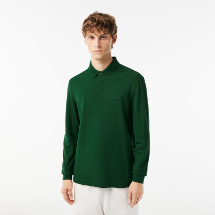 Lacoste Paris Erkek Regular Fit Uzun Kollu Haki Polo Lacoste Paris Erkek Regular Fit Uzun Kollu Haki Polo