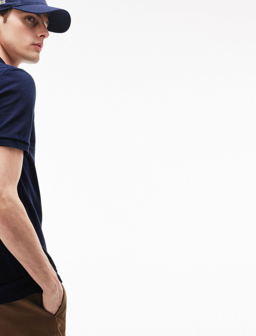 Lacoste L.12.12 Erkek Slim Fit Lacivert Polo Lacoste L.12.12 Erkek Slim Fit Lacivert Polo