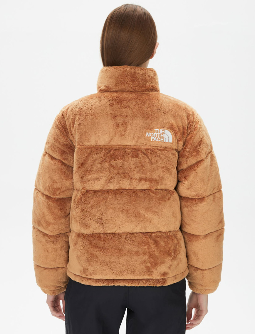 The North Face Versa Velour Nuptse Kadın Kahverengi Mont The North Face Versa Velour Nuptse Kadın Kahverengi Mont