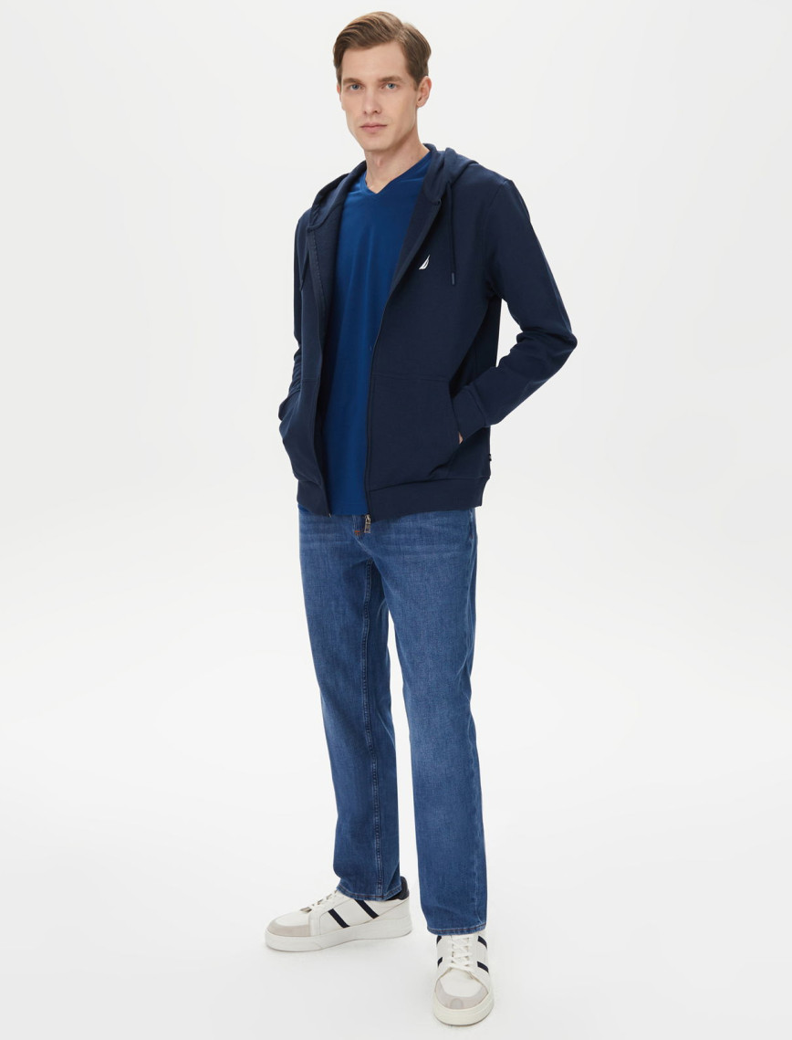 Nautica Erkek Lacivert Standart Fit Sweatshirt Nautica Erkek Lacivert Standart Fit Sweatshirt