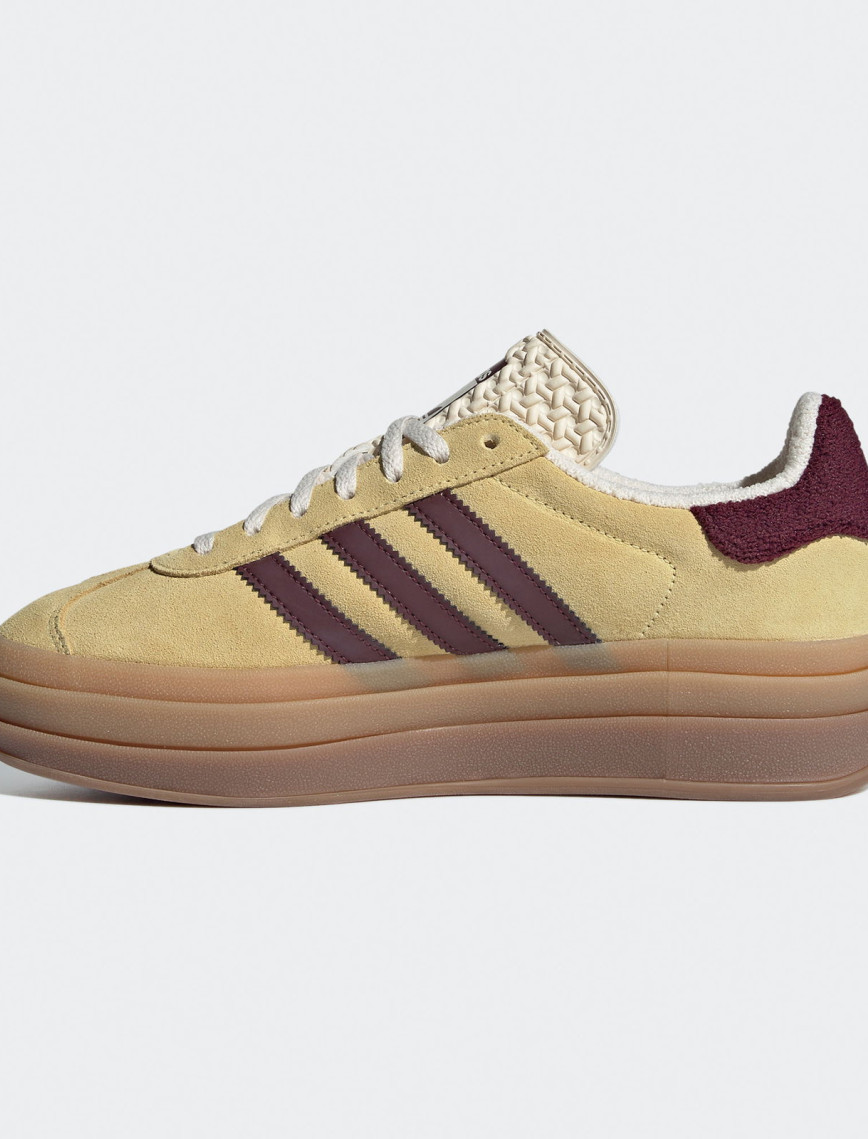 adidas Gazelle Bold Unisex Sarı Sneaker adidas Gazelle Bold Unisex Sarı Sneaker