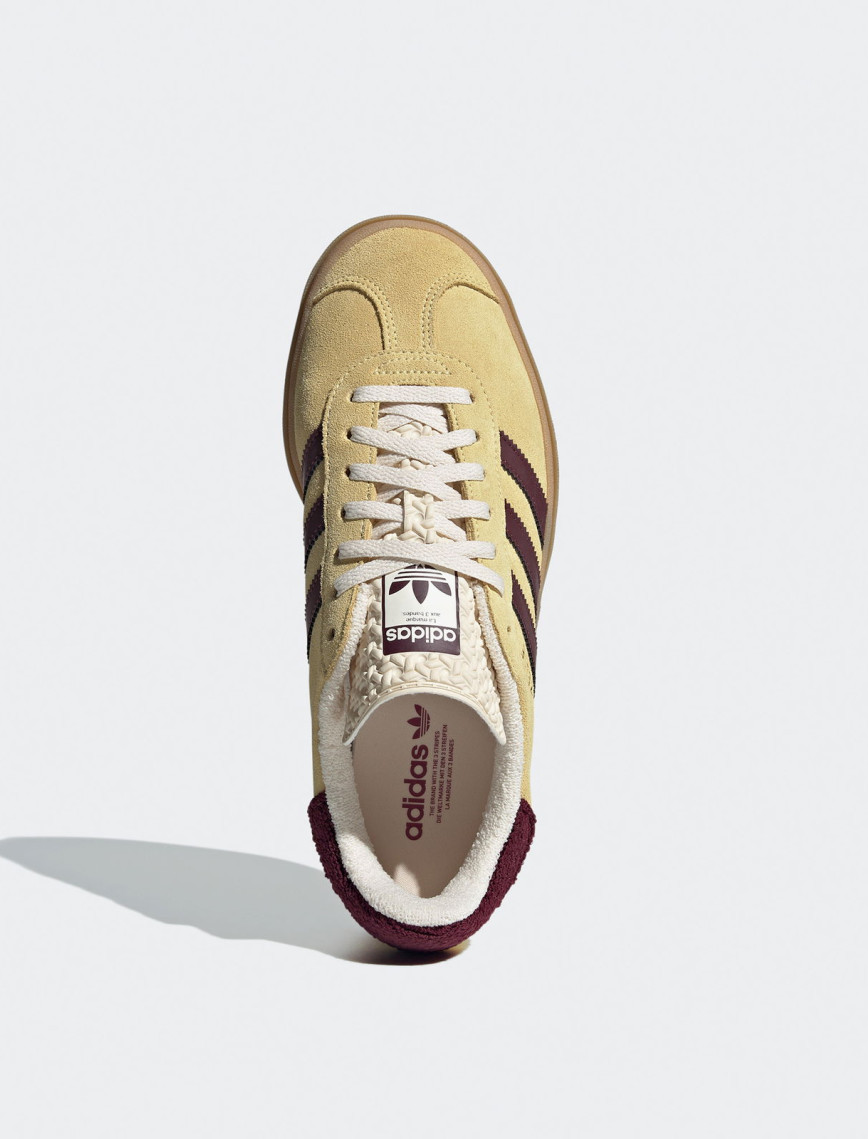 adidas Gazelle Bold Unisex Sarı Sneaker adidas Gazelle Bold Unisex Sarı Sneaker