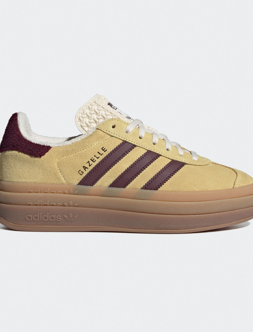 adidas Gazelle Bold Unisex Sarı Sneaker adidas Gazelle Bold Unisex Sarı Sneaker