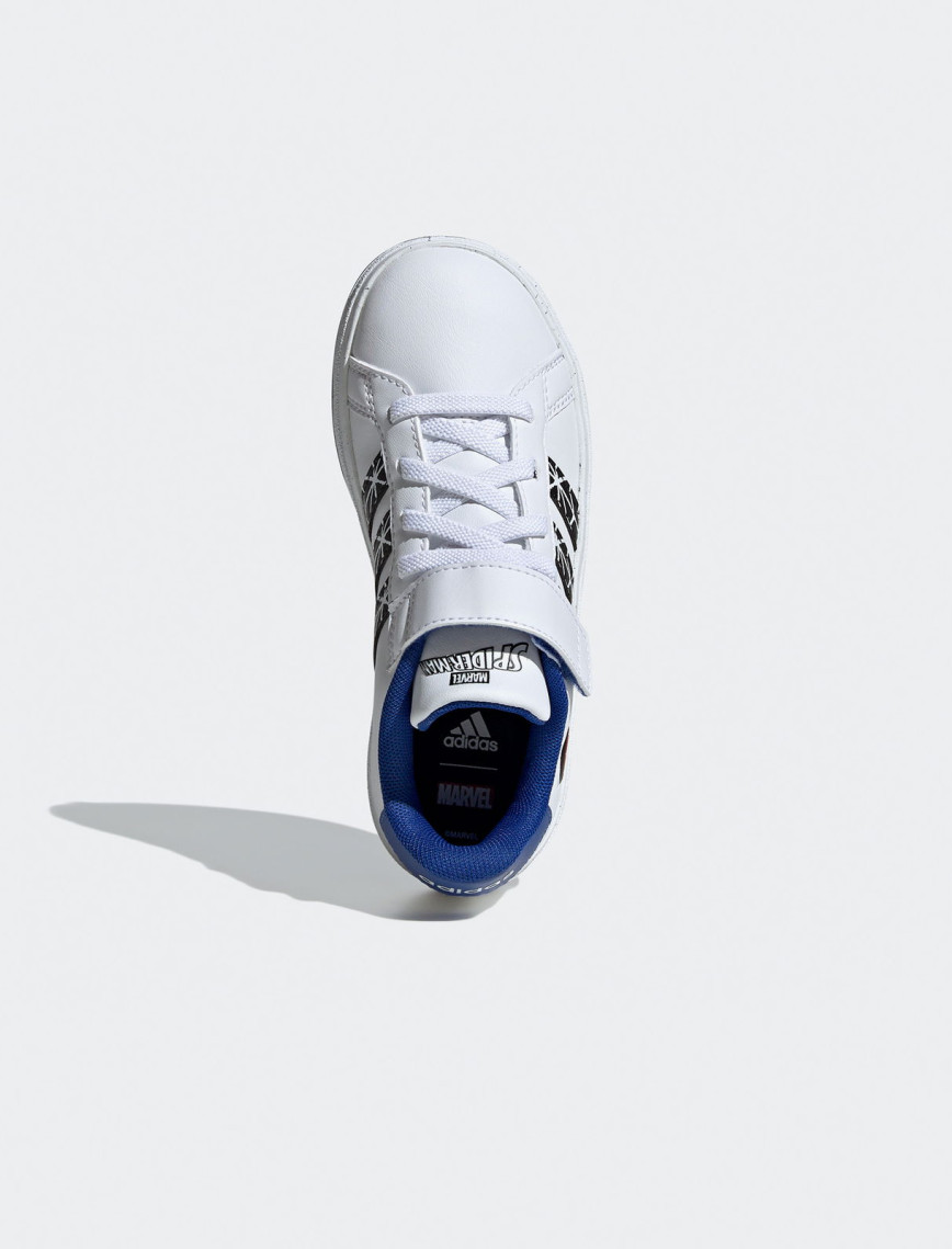 adidas Grand Court Spider-Man Çocuk Beyaz Spor Ayakkabı adidas Grand Court Spider-Man Çocuk Beyaz Spor Ayakkabı