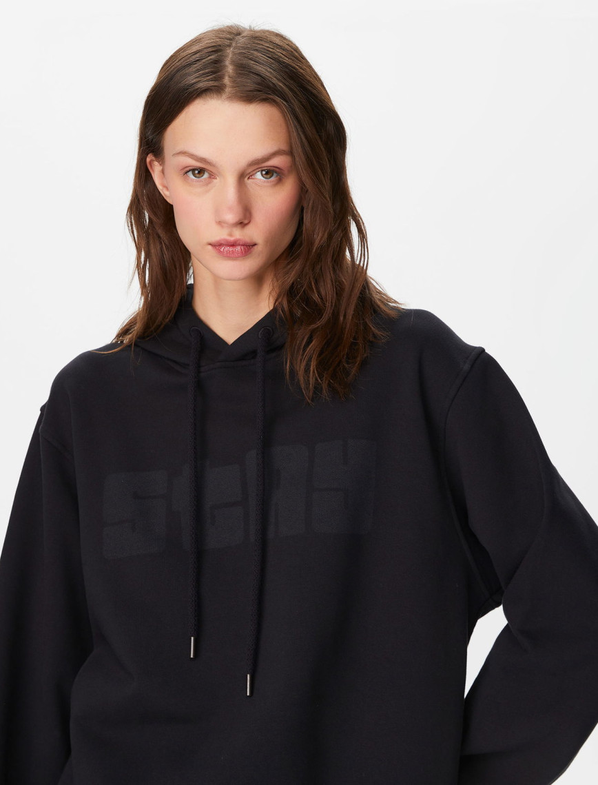 The Stay Line Etheral Unisex Siyah Hoodie The Stay Line Etheral Unisex Siyah Hoodie