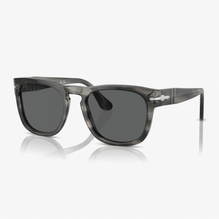 PERSOL 0PO3333S Acetate Unisex Gri Güneş Gözlüğü PERSOL 0PO3333S Acetate Unisex Gri Güneş Gözlüğü