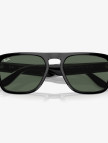 RAY-BAN 0RB4407 Injected Unisex Siyah Güneş Gözlüğü