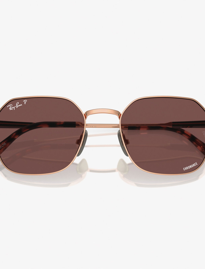 RAY-BAN 0RB8094 Titanium Unisex Kahverengi Güneş Gözlüğü RAY-BAN 0RB8094 Titanium Unisex Kahverengi Güneş Gözlüğü