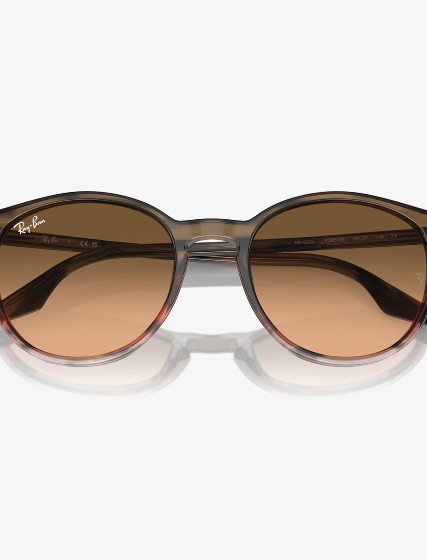 RAY-BAN 0RB2204 Acetate Unisex Kahverengi Güneş Gözlüğü RAY-BAN 0RB2204 Acetate Unisex Kahverengi Güneş Gözlüğü