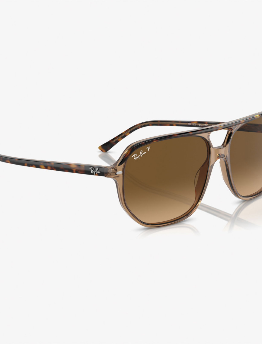 RAY-BAN 0RB2205 Acetate Unisex Kahverengi Güneş Gözlüğü RAY-BAN 0RB2205 Acetate Unisex Kahverengi Güneş Gözlüğü