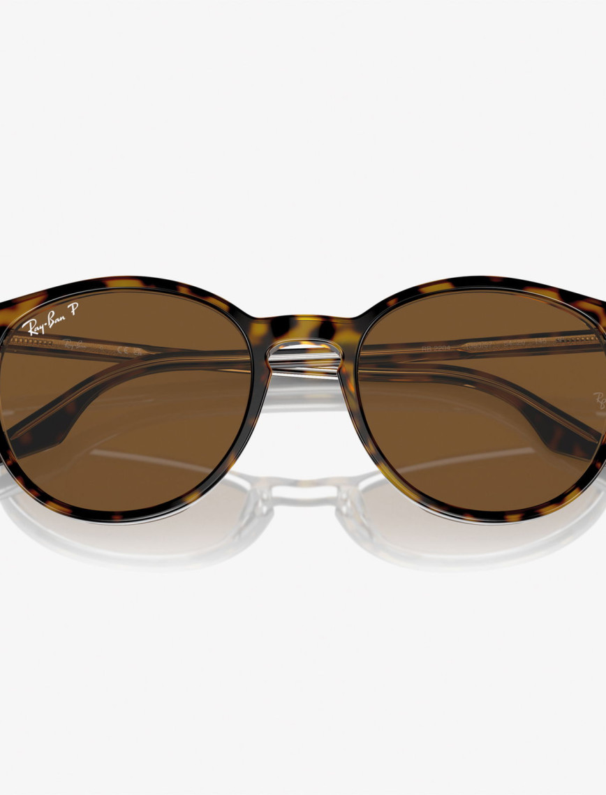 RAY-BAN 0RB2204 Acetate Unisex Kahverengi Güneş Gözlüğü RAY-BAN 0RB2204 Acetate Unisex Kahverengi Güneş Gözlüğü