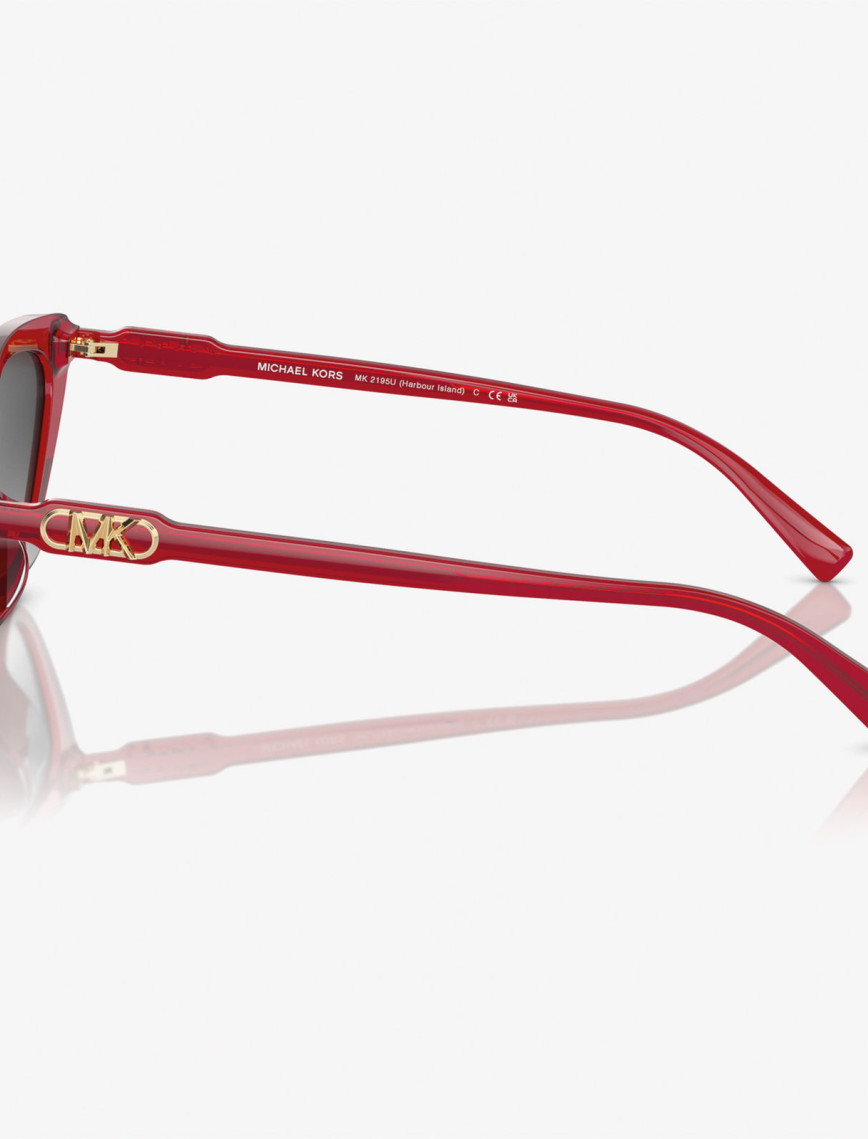 MICHAEL KORS 0MK2195U Acetate Kadın Kırmızı Güneş Gözlüğü MICHAEL KORS 0MK2195U Acetate Kadın Kırmızı Güneş Gözlüğü