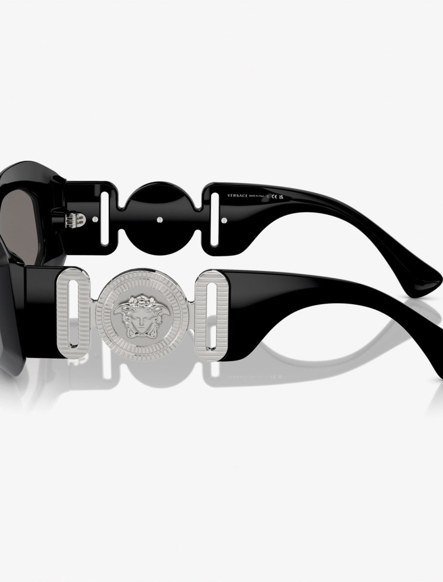 VERSACE 0VE4425U Nylon Erkek Siyah Güneş Gözlüğü VERSACE 0VE4425U Nylon Erkek Siyah Güneş Gözlüğü