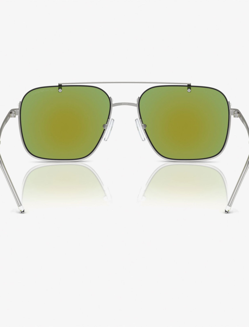 EMPORIO ARMANI 0EA2150 Metal Erkek Gümüş Rengi Güneş Gözlüğü