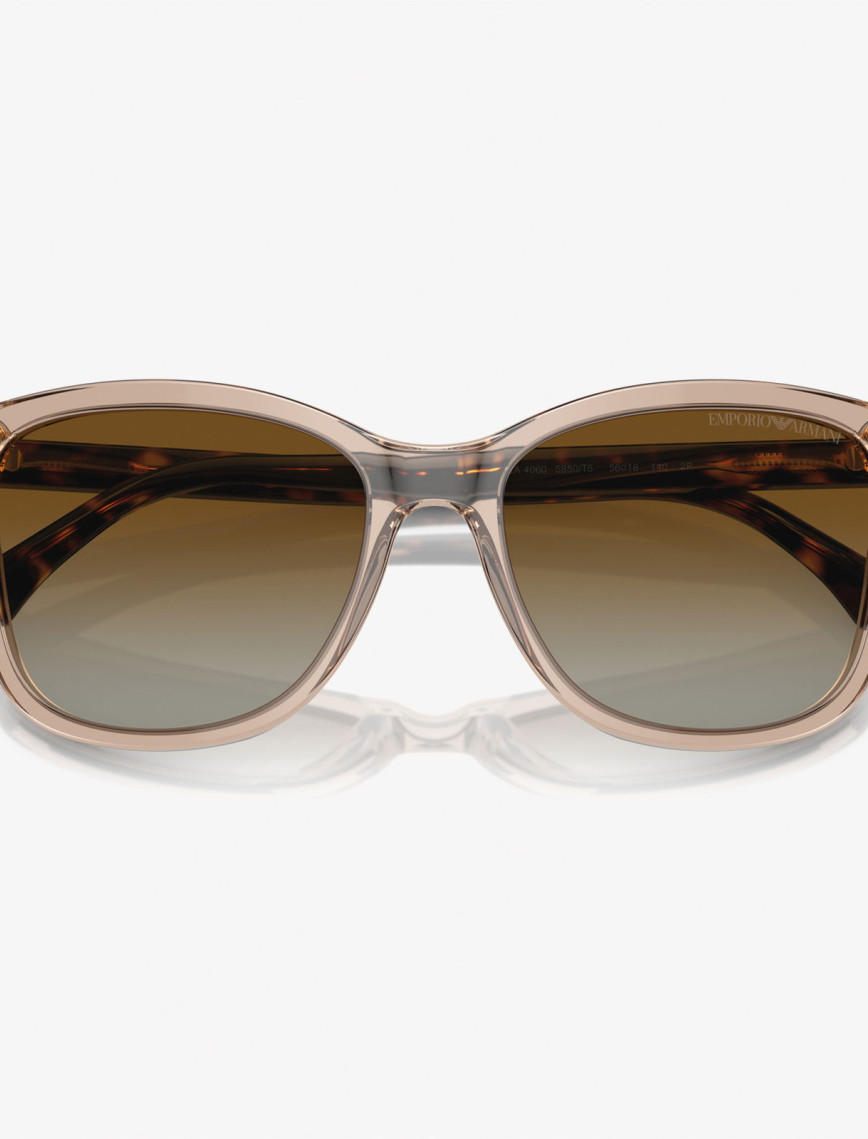 EMPORIO ARMANI 0EA4060 Acetate Kadın Kahverengi Güneş Gözlüğü EMPORIO ARMANI 0EA4060 Acetate Kadın Kahverengi Güneş Gözlüğü