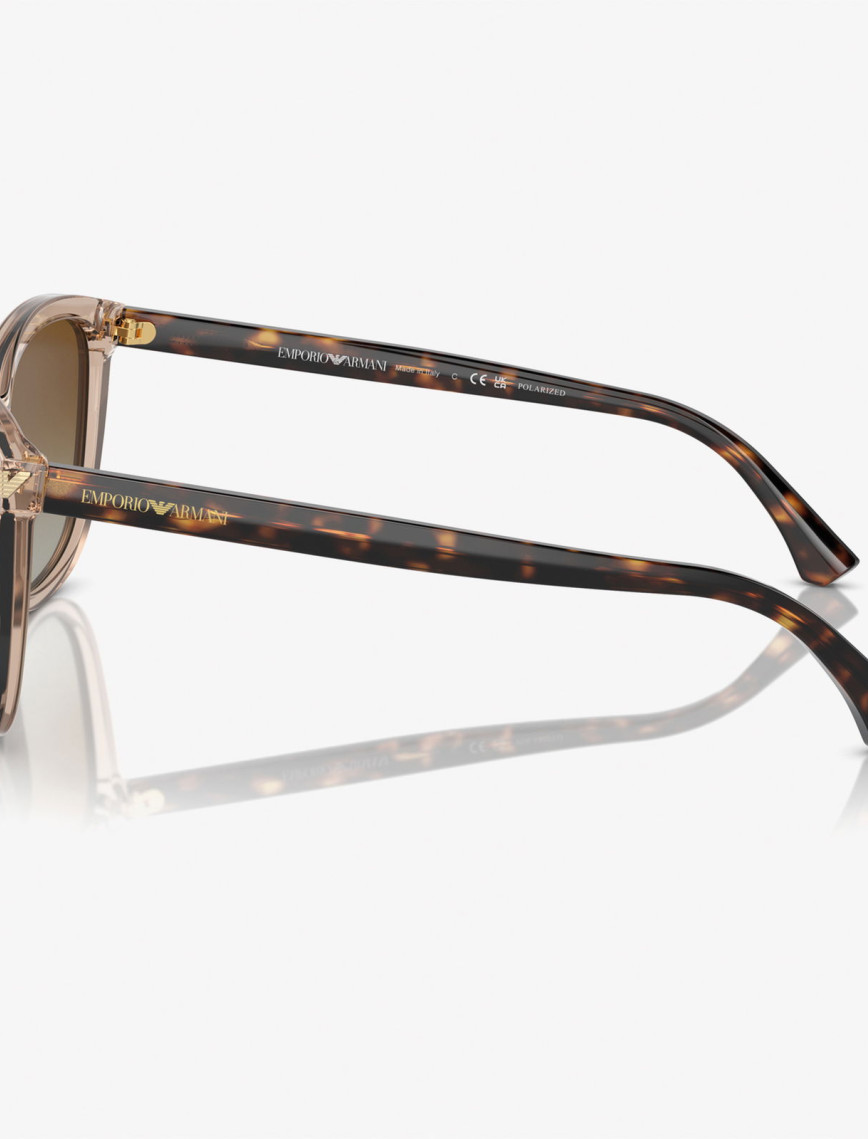 EMPORIO ARMANI 0EA4060 Acetate Kadın Kahverengi Güneş Gözlüğü EMPORIO ARMANI 0EA4060 Acetate Kadın Kahverengi Güneş Gözlüğü