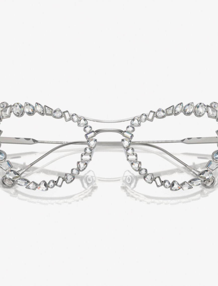 Swarovski 0SK7011 Metal Kadın Gümüş Rengi Güneş Gözlüğü