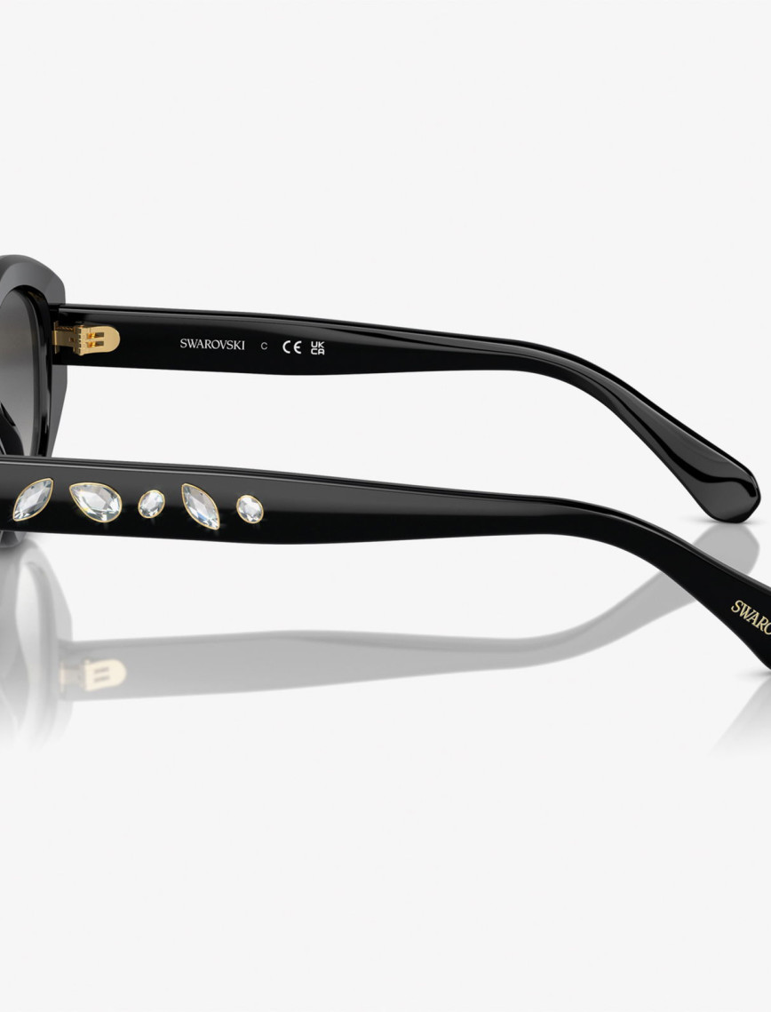 Swarovski 0SK6005 Acetate Kadın Siyah Güneş Gözlüğü