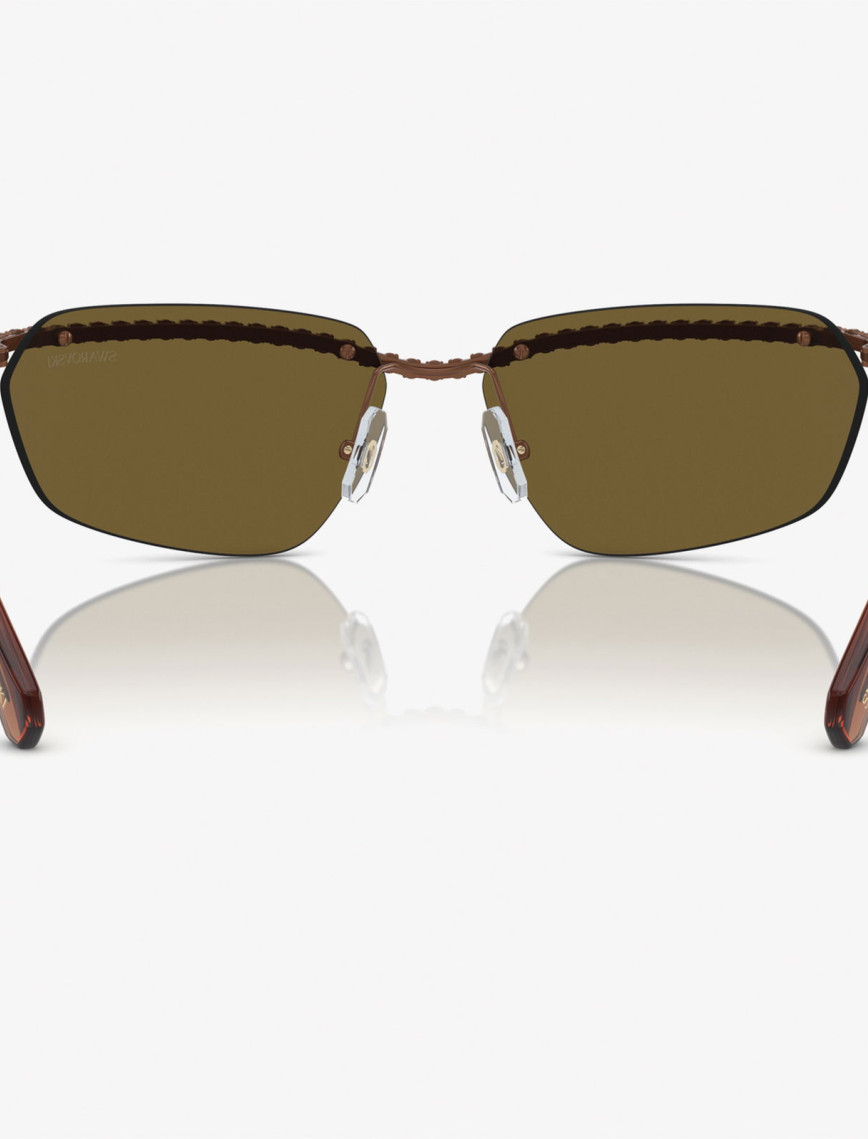 Swarovski 0SK7001 Metal Kadın Kahverengi Güneş Gözlüğü Swarovski 0SK7001 Metal Kadın Kahverengi Güneş Gözlüğü