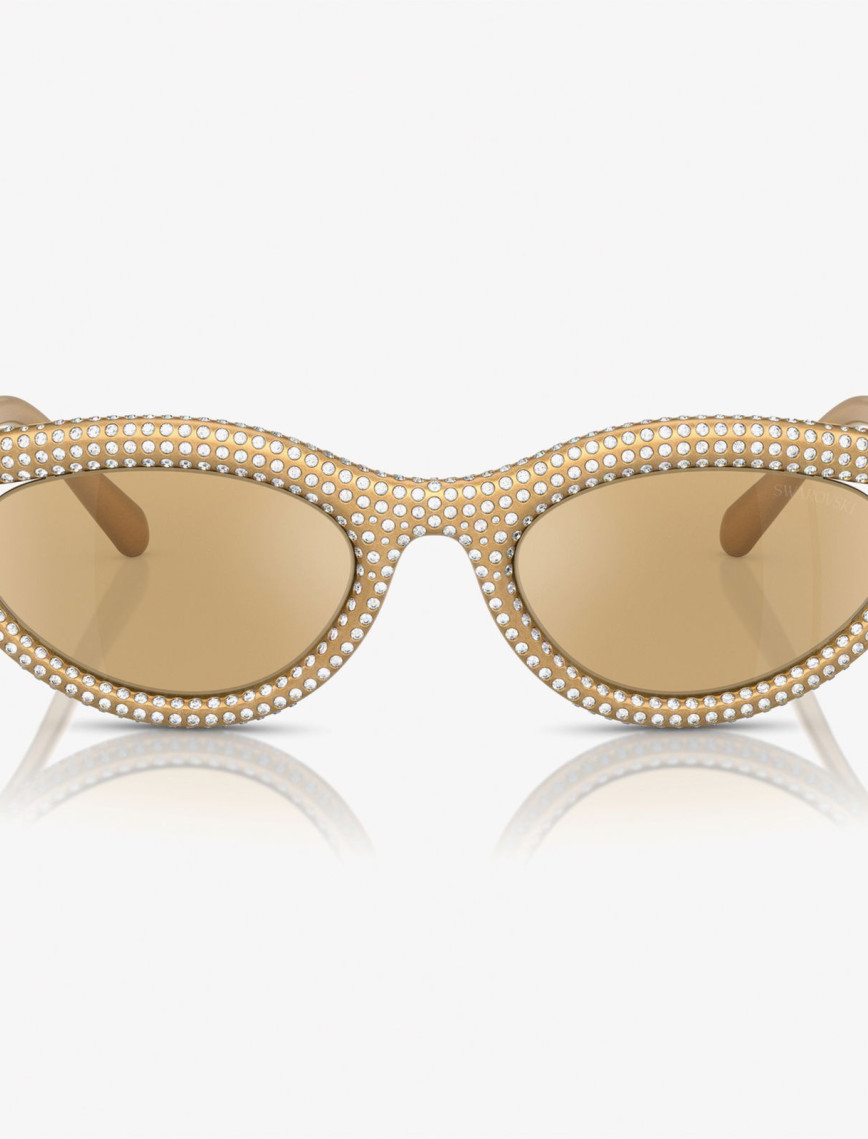 Swarovski 0SK6006 Injected Kadın Altın Rengi Güneş Gözlüğü Swarovski 0SK6006 Injected Kadın Altın Rengi Güneş Gözlüğü