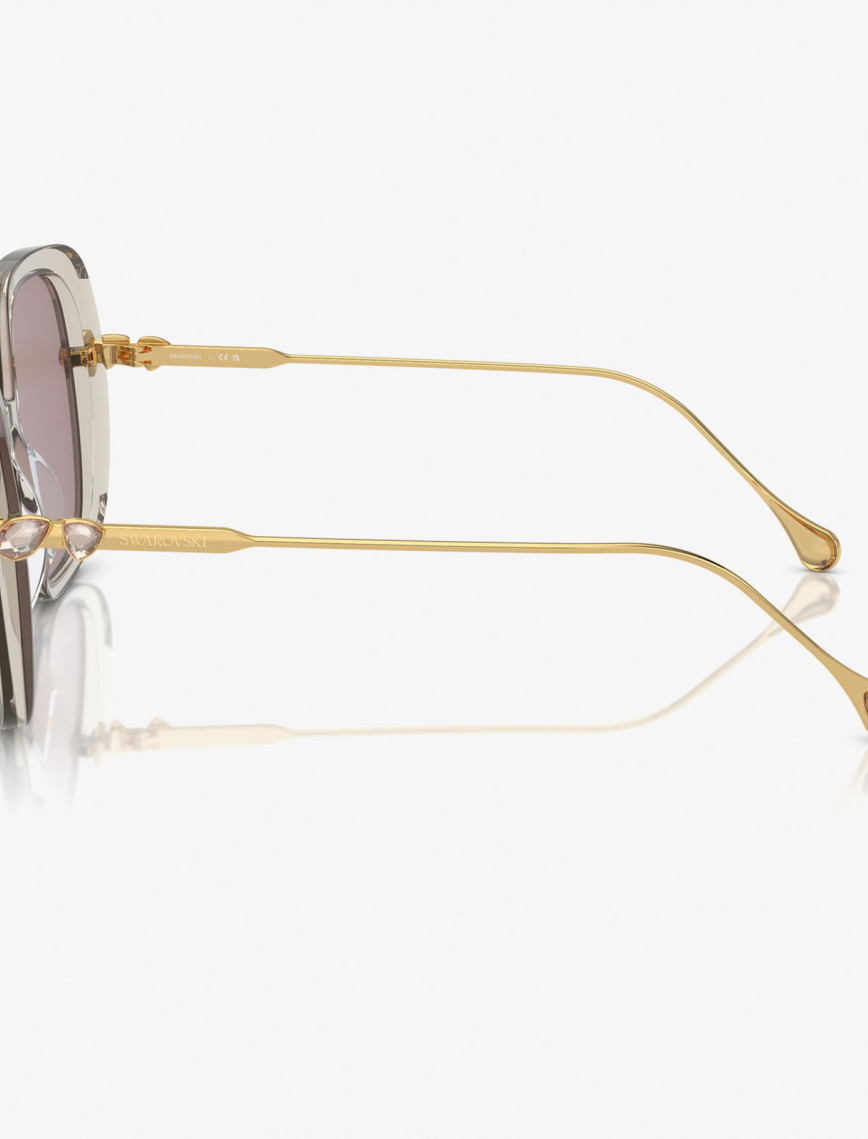 Swarovski 0SK6011 Acetate Kadın Kahverengi Güneş Gözlüğü Swarovski 0SK6011 Acetate Kadın Kahverengi Güneş Gözlüğü