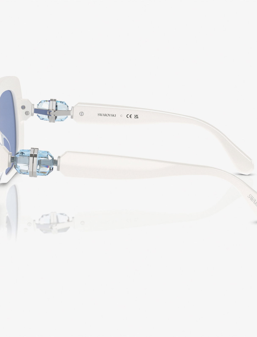 Swarovski 0SK6001 Acetate Kadın Beyaz Güneş Gözlüğü Swarovski 0SK6001 Acetate Kadın Beyaz Güneş Gözlüğü