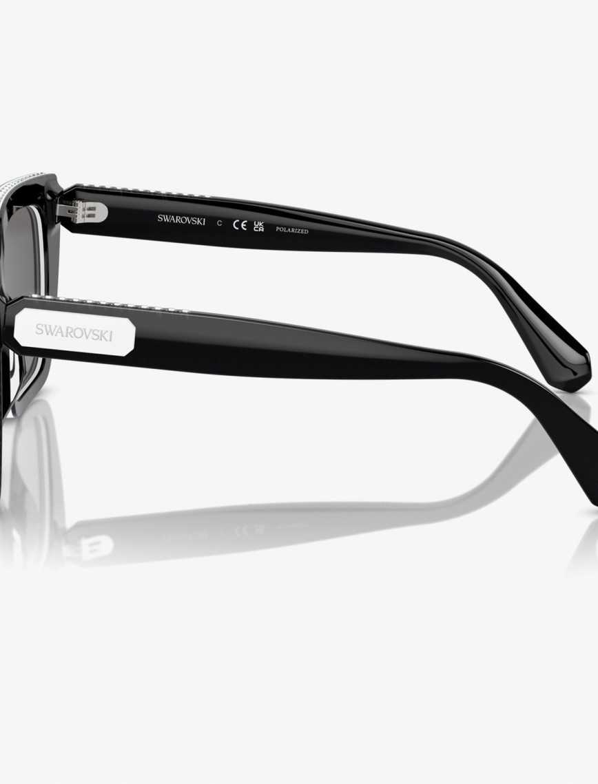 Swarovski 0SK6013 Acetate Kadın Siyah Güneş Gözlüğü Swarovski 0SK6013 Acetate Kadın Siyah Güneş Gözlüğü