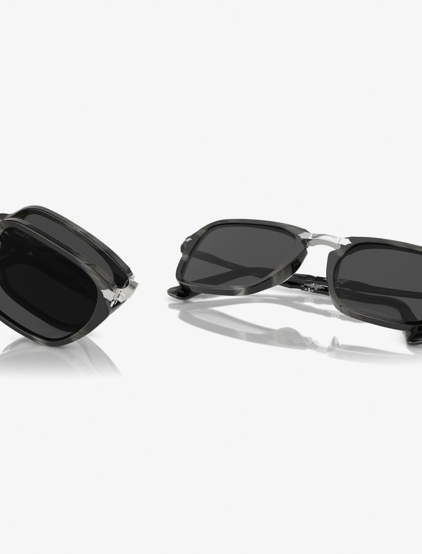 PERSOL 0PO3330S Acetate Unisex Siyah Güneş Gözlüğü PERSOL 0PO3330S Acetate Unisex Siyah Güneş Gözlüğü