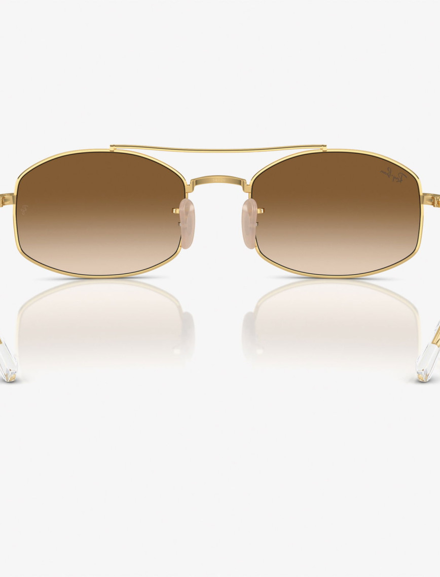 RAY-BAN 0RB3719 Metal Unisex Altın Rengi Güneş Gözlüğü