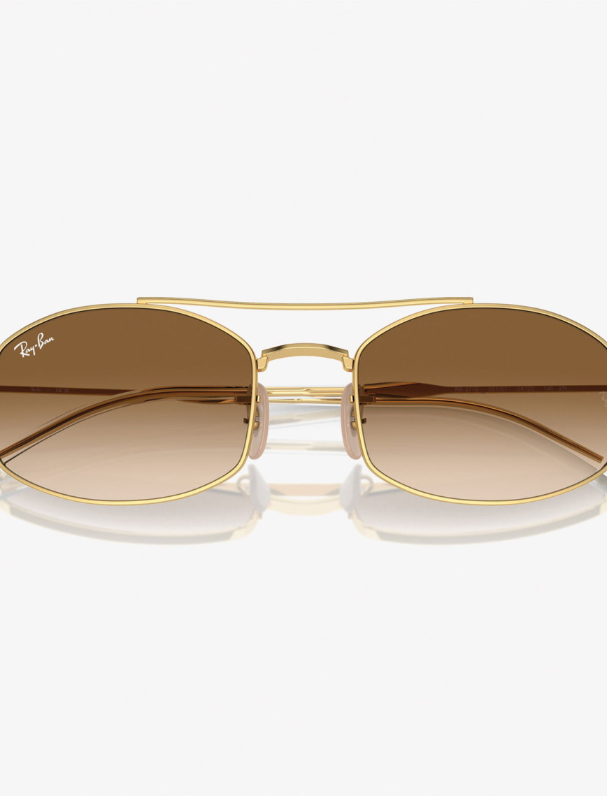 RAY-BAN 0RB3719 Metal Unisex Altın Rengi Güneş Gözlüğü