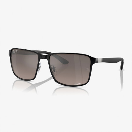 RAY-BAN 0RB3721CH Metal Unisex Siyah Güneş Gözlüğü