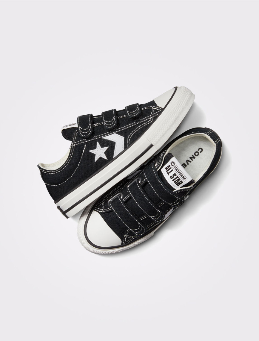 Converse Star Player 76 Easy-On Çocuk Siyah Sneaker Converse Star Player 76 Easy-On Çocuk Siyah Sneaker